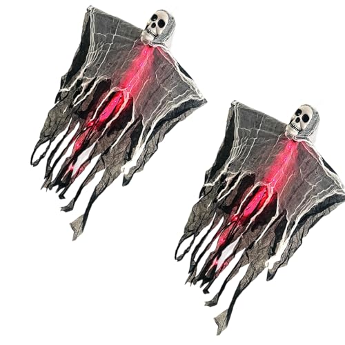 LED-beleuchtete schwimmende Spectter-Dekoration, verstellbare Gliedmaßen für Spukhaus, Veranda oder Hof, Halloween-Display, Mehrzweck-Halloween-Fensterspender LED-beleuchtete schwimmende Spectter-Dekoration, verstellbare Gliedmaßen für Spukhaus, Veranda oder Hof, Halloween-Display, Mehrzweck-Halloween-Fensterspender von Pocoiau