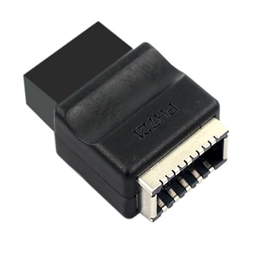 Motherboard USB 2.0 9Pin Zum Eingeben Von Frontanschlüssen Mainboard 9Pin Adapter 9Pin USB Header Für Desktop von Pocoiau