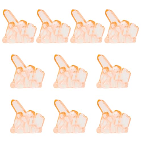 Pocoiau 10pcs Leuchtende Aquarien Dekoration Bunte Lumineszierende Teufel Fischschmuck Für Kreative Fischtanks Leuchtet Aquarien Dekoration von Pocoiau