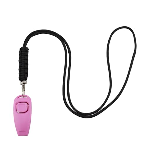 Pocoiau Professionelle Hundefute Mit Clickers Gerät Praktischer Hundetraining Pfeife Mit Hältigkeitsstrap Für Outdoor Innenhäuser Haustierzubehör von Pocoiau