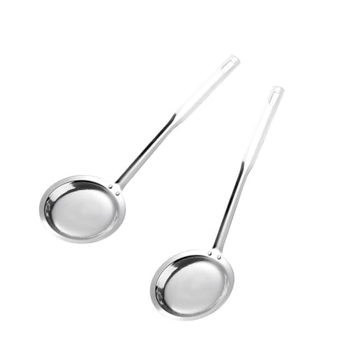 Pocoiau Sieblöffel, 304 Edelstahl, feine Maschen, Sieb Mehlsieb, Löffel, Sieb mit ergonomischem Griff für pochierte Eier und Nudeln von Pocoiau