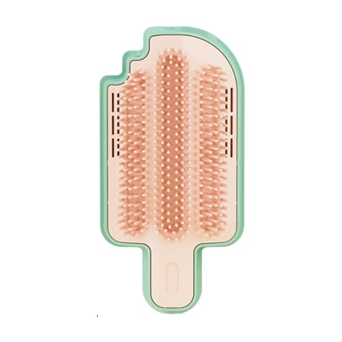 Pocoiau Verstellbarer Pet Pflegepinsel Pinsel Set Abnehmbares Haarsammler Wandmontage Montierbares Werkzeug Weiche Borsten Borsten Katzen Pinsel von Pocoiau