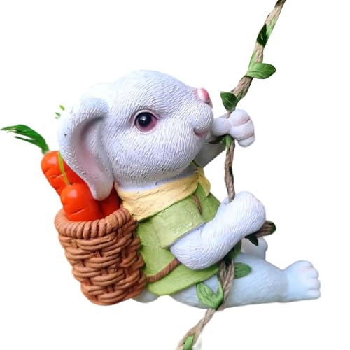 Pocoiau Wasserdichtes Klettern Hase Figur Garten Hängende Ornamente Handgefertigte Harz Kunstwerke Für Innenräume Freien Freien Display Harz Kaninchen Kletterseil Statue Pocoiau Wasserdichtes Klettern Hase Figur Garten Hängende Ornamente Handgefertigte Harz Kunstwerke Für Innenräume Freien Freien Display Harz Kaninchen Kletterseil Statue von Pocoiau