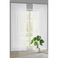 Fertigstore Glitzer weiß B/L: ca. 300x245 cm von Pocoline