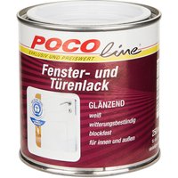 POCOline Acryl Fensterlack weiß glänzend ca. 0,25 l von Pocoline