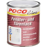 POCOline Acryl Fensterlack weiß seidenmatt ca. 0,75 l POCOline Acryl Fensterlack weiß seidenmatt ca. 0,75 l von Pocoline