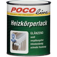 POCOline Acryl Heizkörperlack weiß glänzend ca. 0,25 l von Pocoline