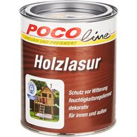 POCOline Acryl Holzlasur farblos seidenglänzend ca. 0,75 l von Pocoline