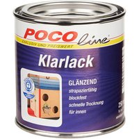 POCOline Acryl Klarlack farblos glänzend ca. 0,25 l von Pocoline