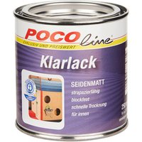 POCOline Acryl Klarlack farblos seidenmatt ca. 0,25 l von Pocoline