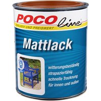 POCOline Acyl Buntlack lehmbraun matt ca. 0,75 l von Pocoline