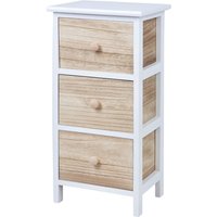 POCOline Aufbewahrungsregal weiß Holz B/H/L: ca. 23x61x30 cm von Pocoline