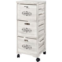 POCOline Aufbewahrungsregal weiß Holz B/H/L: ca. 34x82x31 cm POCOline Aufbewahrungsregal weiß Holz B/H/L: ca. 34x82x31 cm von Pocoline