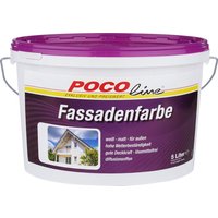 POCOline Fassadenfarbe weiß ca. 5 l von Pocoline