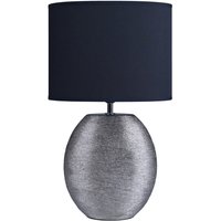 POCOline Keramik_Tischleuchte grau silber Keramik B/H/L: ca. 15x45x26 cm E14 1 Brennstellen POCOline Keramik_Tischleuchte grau silber Keramik B/H/L: ca. 15x45x26 cm E14 1 Brennstellen von Pocoline