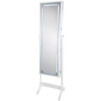 POCOline LED-Schmuckschrank weiß Holz B/H/L: ca. 37x135x35 cm POCOline LED-Schmuckschrank weiß Holz B/H/L: ca. 37x135x35 cm von Pocoline