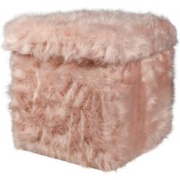 POCOline Sitzhocker rosa B/H/L: ca. 38x38x38 cm von Pocoline