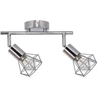 POCOline Spotbalken Aurelius Chrom Metall B/H/L: ca. 21x10x31 cm E14 2 Brennstellen POCOline Spotbalken Aurelius Chrom Metall B/H/L: ca. 21x10x31 cm E14 2 Brennstellen von Pocoline