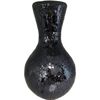 POCOline Vase schwarz Glas B/H/L: ca. 15x27x15 cm von Pocoline
