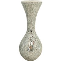POCOline Vase silber Glas B/H/L: ca. 20x44x20 cm von Pocoline