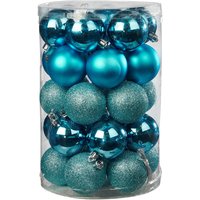 POCOline Weihnachtskugelset petrol von Pocoline