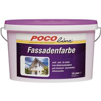 POCOline Fassadenfarbe weiß ca. 10 l von Pocoline