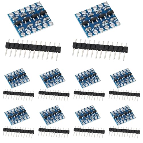 4 Kanäle IIC I2C Logik Pegelwandler Bi-Direktional 3.3V-5V Shifter Modul für Arduino 10pcs von Podazz