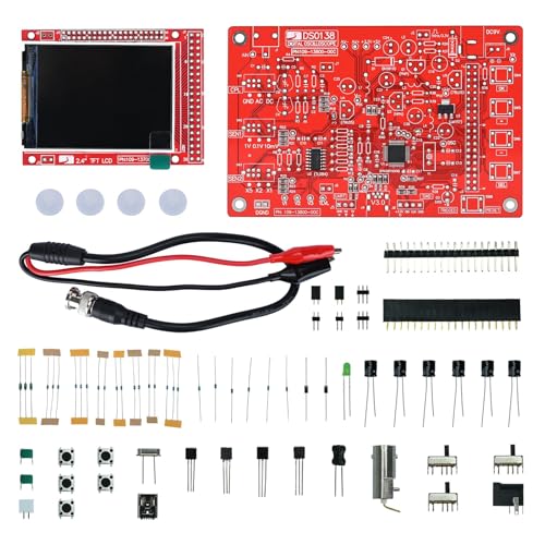 DSO138 Oszilloskop DIY Kit Handheld Digital Oszilloskop 1msps Echtzeit-Abtastrate 2,4 Zoll TFT Display von Podazz