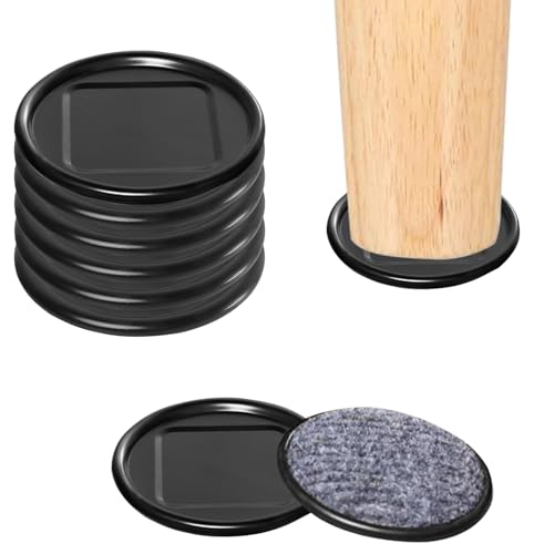 Runde Filz-Möbelgleiter mit Teppichboden, 10,2 cm, wiederverwendbare Möbelgleiter, Möbelgleiter zum Schutz von Hartholzböden, Teppichen, 8 Stück Runde Filz-Möbelgleiter mit Teppichboden, 10,2 cm, wiederverwendbare Möbelgleiter, Möbelgleiter zum Schutz von Hartholzböden, Teppichen, 8 Stück von Poeruse