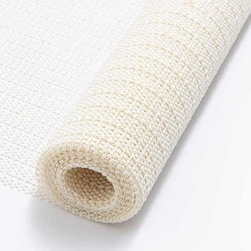 Rutschfeste Teppichunterlage, 120 x 200 cm, PVC-Teppichmatte, rutschfeste Teppich-Greifermatte für Holzböden, harte Böden, Teppich, Fliesen, sichere Teppichunterlage für Zuhause, Kinder, Haustiere von Poeruse