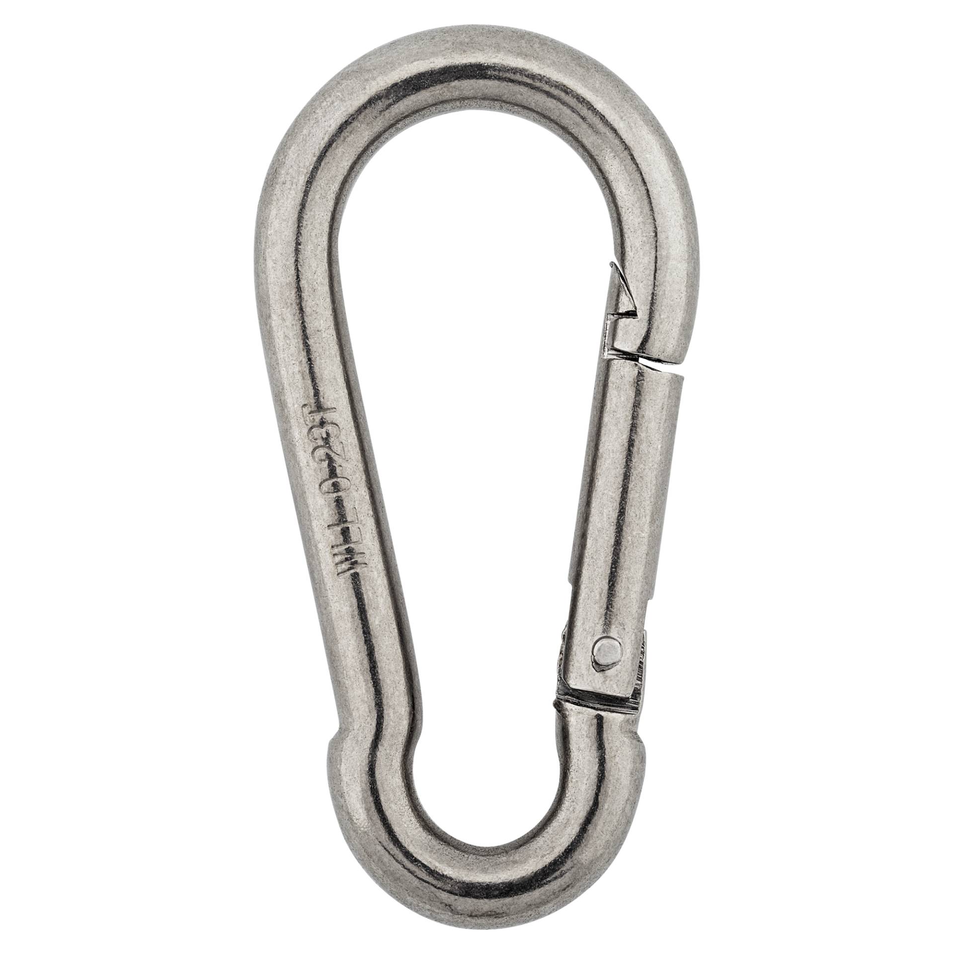 Pösamo Karabinerhaken Edelstahl 4A Ø 8 x 80 mm Pösamo Karabinerhaken Edelstahl 4A Ø 8 x 80 mm von Pösamo