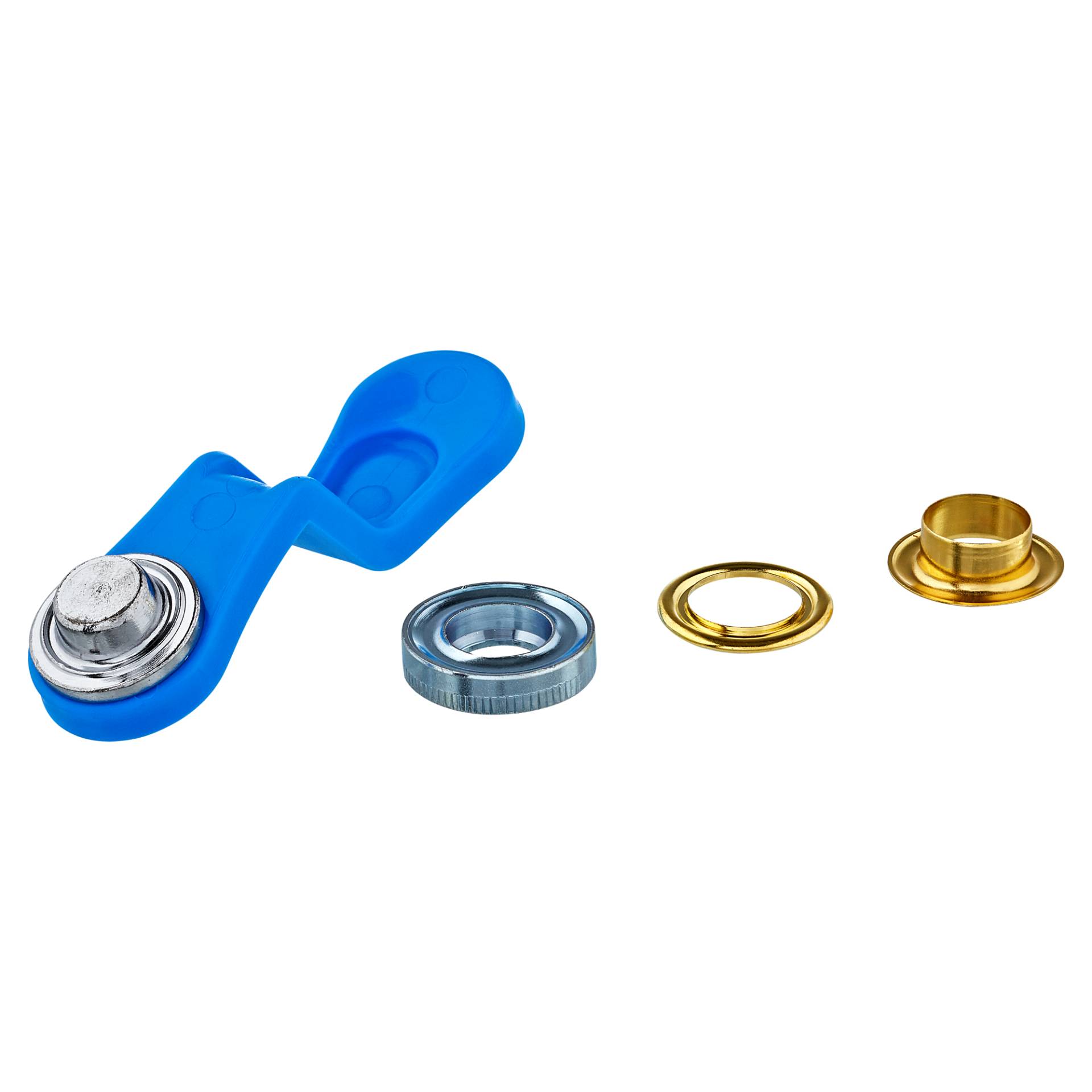 Pösamo Ösen mit Scheiben Messing golden Ø 14 mm 12 Stück Pösamo Ösen mit Scheiben Messing golden Ø 14 mm 12 Stück von Pösamo