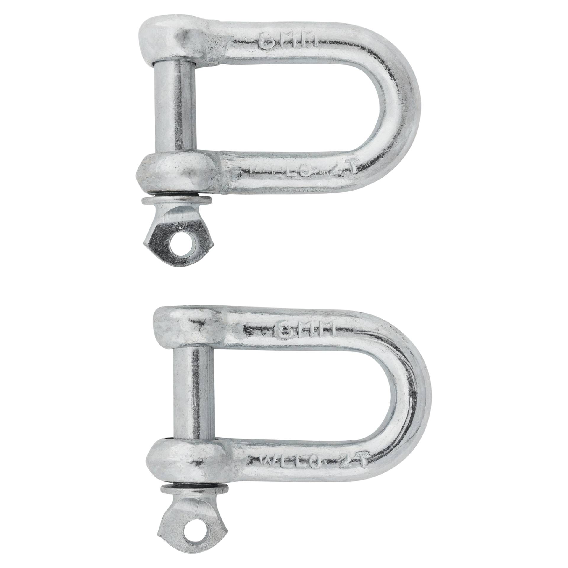 Pösamo Schäkel 8mm 2 Stück verzinkt Pösamo Schäkel 8mm 2 Stück verzinkt von Pösamo