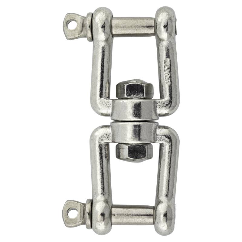 Pösamo Wirbelschäkel Ø 8mm Edelstahl V4A von Pösamo