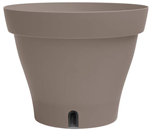 Poetic Jardin Papyrus Pflanzgefäß, Taupe von Poétic