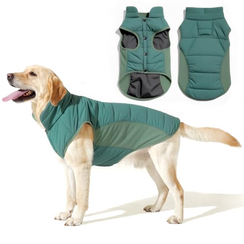 Poiinvc Winddichter Hundemantel Hundejacke mit Geschirrloch Reflektierend Warm und Wasserdicht für Hunde von S bis XXXL mit Elastischen Bündchen Ideal für Outdoor Poiinvc Winddichter Hundemantel Hundejacke mit Geschirrloch Reflektierend Warm und Wasserdicht für Hunde von S bis XXXL mit Elastischen Bündchen Ideal für Outdoor von Poiinvc