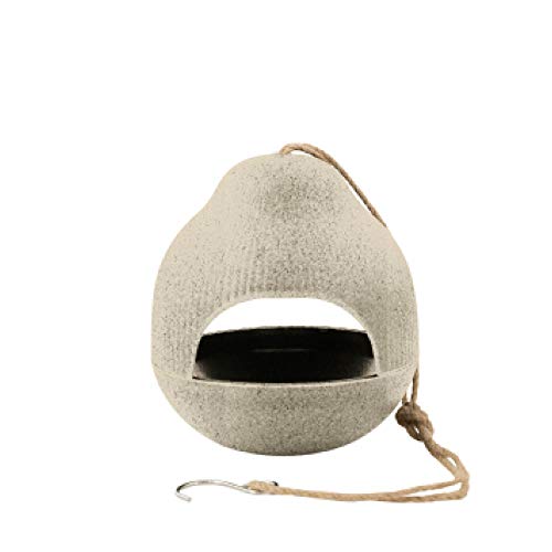 Point-Virgule Vogelfutterhaus zum aufhängen, Vogelhaus Balkon, futterhaus für vögel, Natur, ø 18 cm H 19cm Point-Virgule Vogelfutterhaus zum aufhängen, Vogelhaus Balkon, futterhaus für vögel, Natur, ø 18 cm H 19cm von Point-Virgule