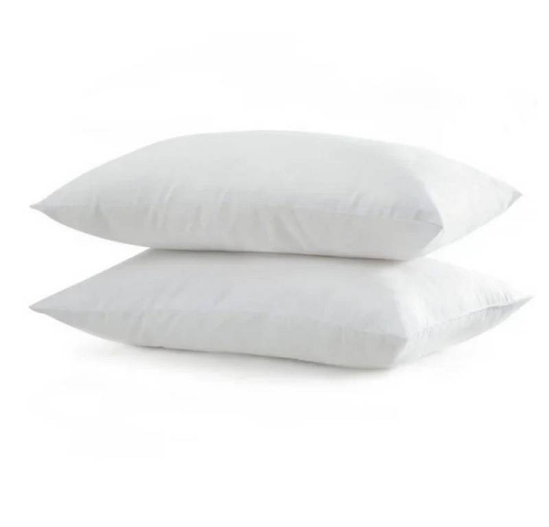 Pointhome Kopfkissen Schlafkissen, Orthopädisches Allergiker-Kissen, Bezug: Handy Kissen 2er Set - 50 X 70, Siliconisierte Fasern, Maschine waschbar von Pointhome