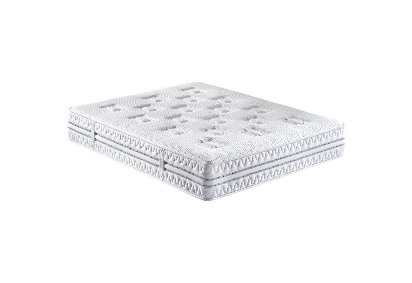 Taschenfederkernmatratze Yatas Bedding, Prestige Prime Matratze, Doppelseitige Matratze, Pointhome, Härtegrad: H5 (Sehr Hart), Matratze Höhe 32 cm, Taschenfederkern von Pointhome