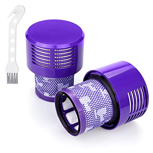 PokeAir Filter for Dyson V10 SV12 Cordless Vacuum 2 Pack Washable Filters Replacements for V10 Cyclone Animal Absolute Total Clean, Replace # DY-969082-01 PokeAir Filter for Dyson V10 SV12 Cordless Vacuum 2 Pack Washable Filters Replacements for V10 Cyclone Animal Absolute Total Clean, Replace # DY-969082-01 von PokeAir