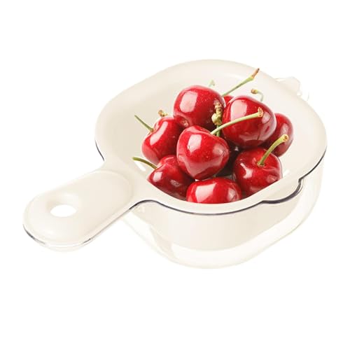 Pokronc Siebschale, Küchenabflusskorb - Multifunktionales Küchensieb,Doppelschichtiges Gemüsesieb, Beeren- und Gemüsesieb für das Picknick in der Küche von Pokronc