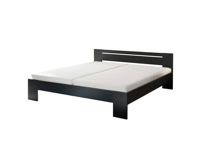 Pol-Power Bett in Schwarz. Abmessungen (BxHxT) 185x71x204 cm von Pol-Power