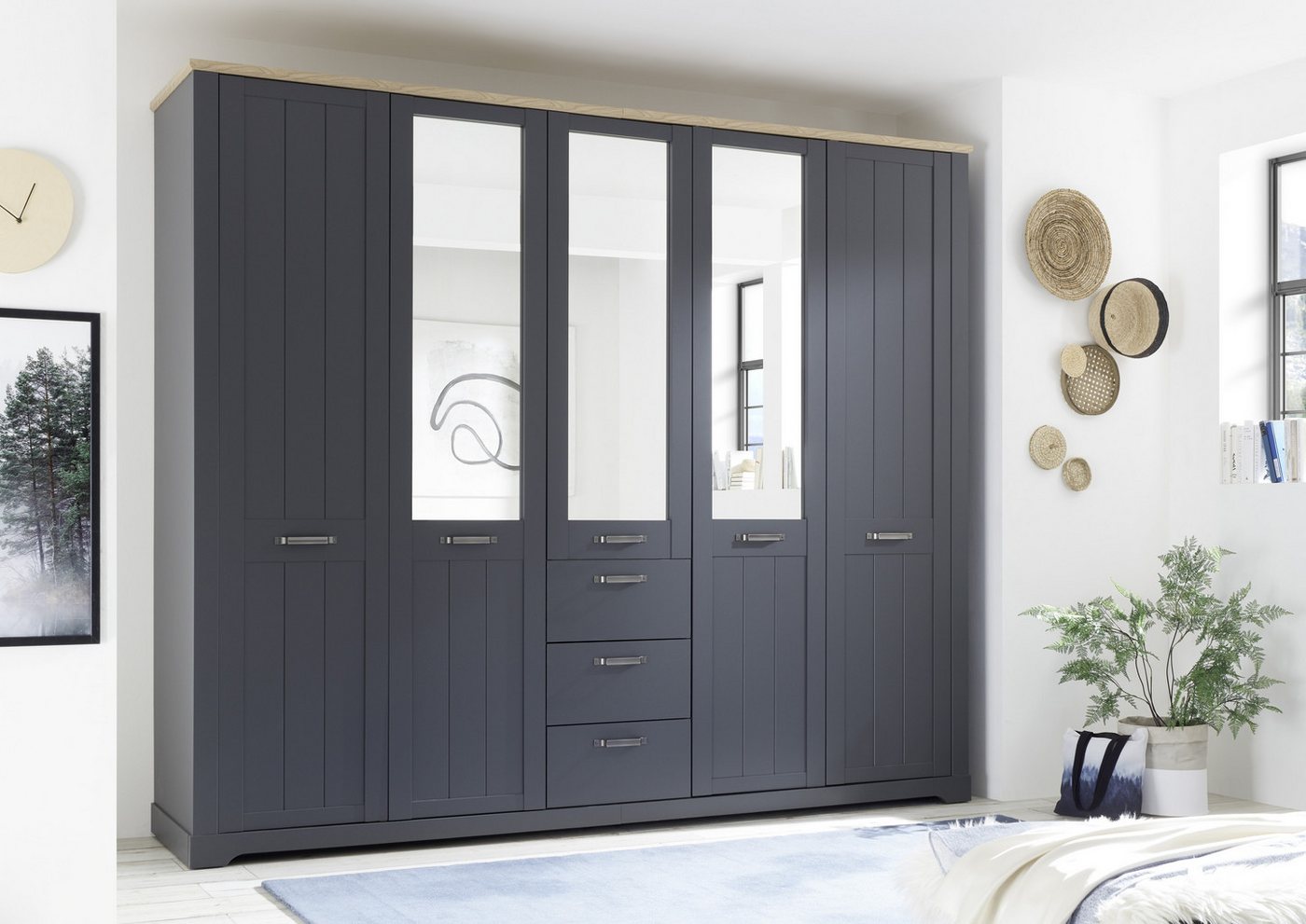 Pol-Power Drehtürenschrank 266 x 226 x 59 cm (B/H/T) von Pol-Power