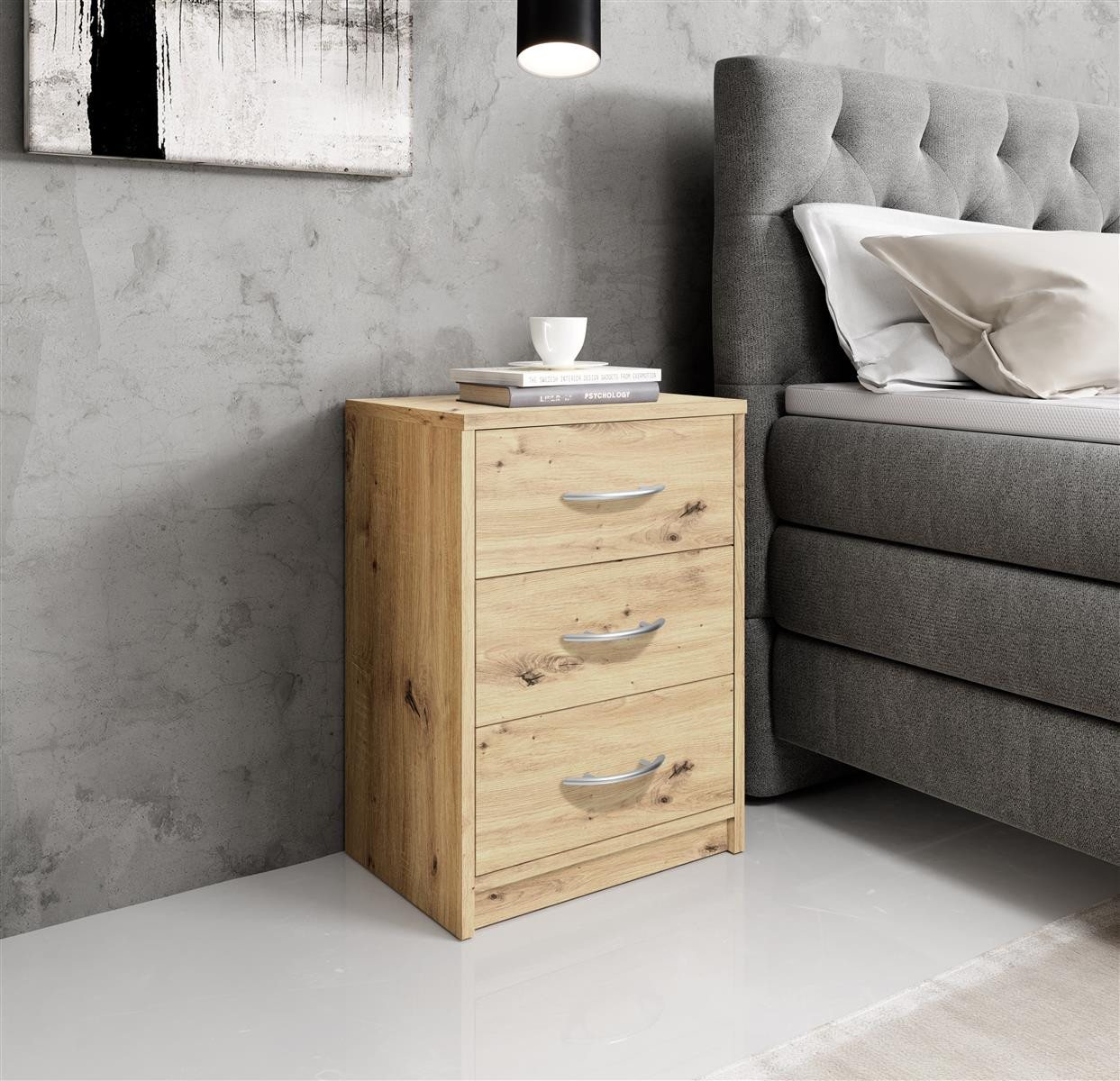 Pol-Power Nachtkommode 39 x 54 x 28 cm (B/H/T) von Pol-Power