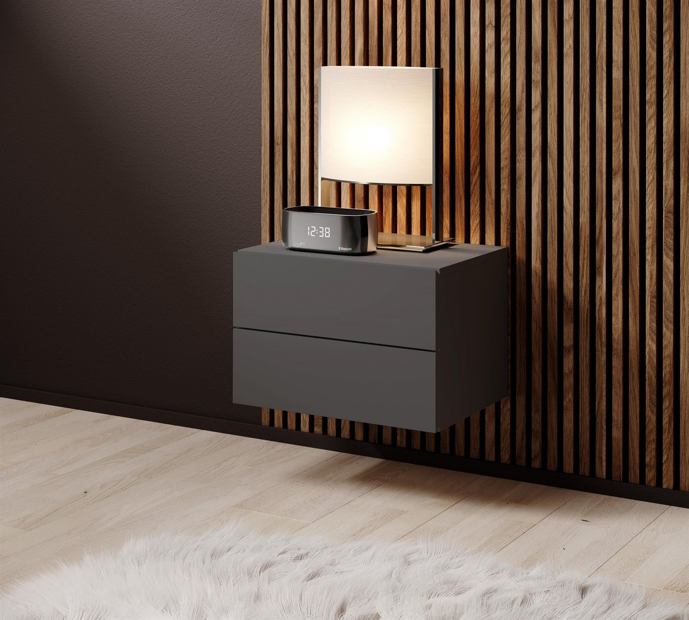 Pol-Power Nachtkommode 42 x 28 x 30 cm (B/H/T) von Pol-Power