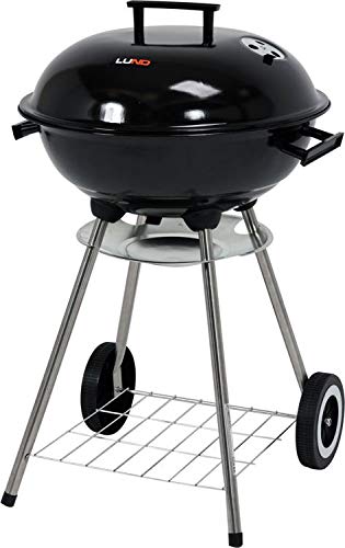 PolBaby Lund Runder Holzkohlegrill mit Deckel, 41 cm Raster-99583 von PolBaby