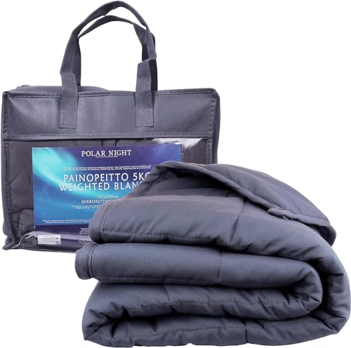 Polar Night Gewichtsdecke für Erwachsene 155 x 220 cm, 13kg - Weighted Blanket für tiefen Schlaf, Schwere Decke, Therapiedecke aus 100% Mikrofaser, Entspannungsdecke Oeko-TEX® 100 Standard Bettdecke von Polar Night