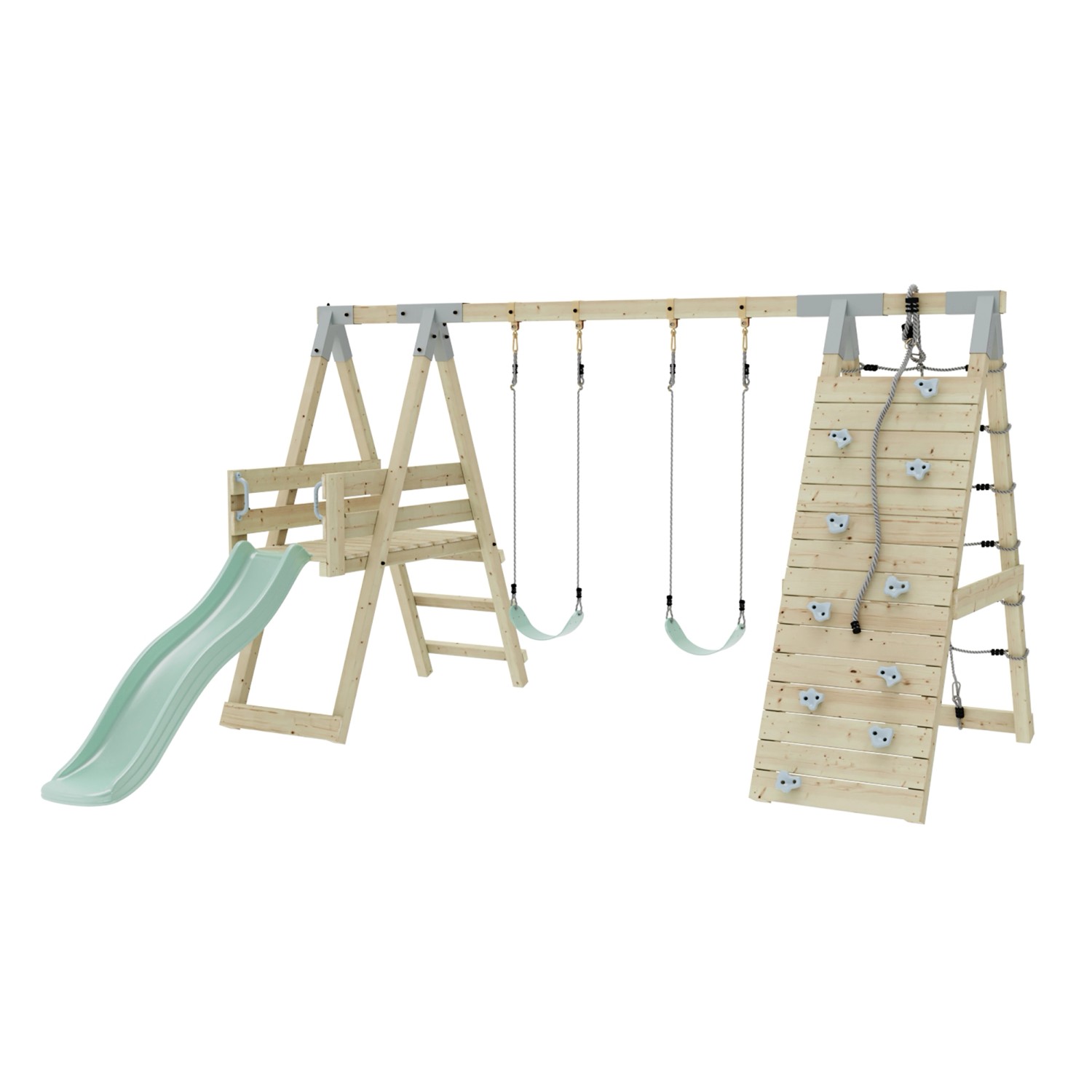 PolarPlay Klettergerüst Frosch Mintgrün PolarPlay Klettergerüst Frosch Mintgrün von Polar Play