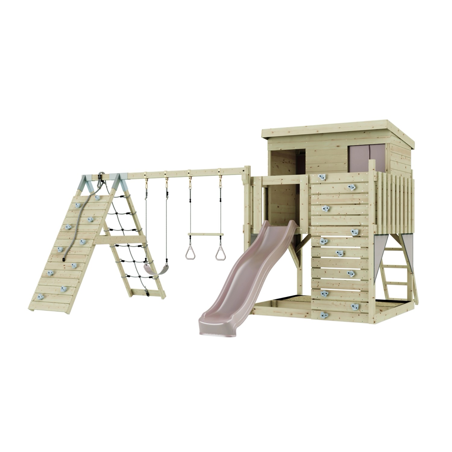 PolarPlay Spielturm Aksel Altrosa von Polar Play