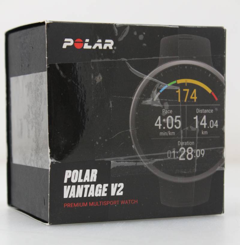 Polar Vantage V2 Black Hr Sportuhr Laufuhr Gps Inkl. H10 Brustgurt Defekt D-Ware von Polar